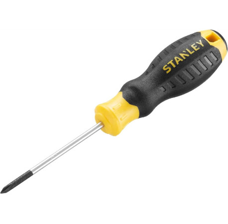Отвертка крестовая Cushion Grip 60мм Ph0 Stanley STHT16153-0