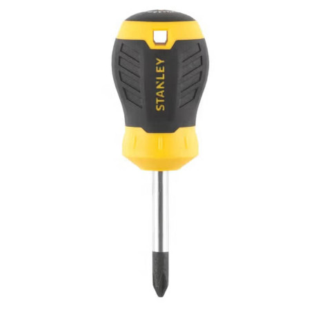 Отвертка крестовая Cushion Grip 45мм шлиц Ph2 Stanley STHT16157-0 купить