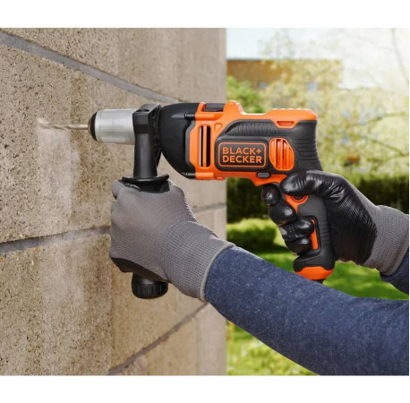 Дриль ударний мережевий Black+Decker BEH850K В Тулс ДеВолт