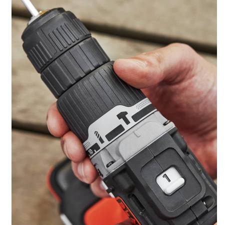 Набір з двох акумуляторних інструментів Li-lon 12В 1.5Аг Black+Decker BDCK121S1S ціна