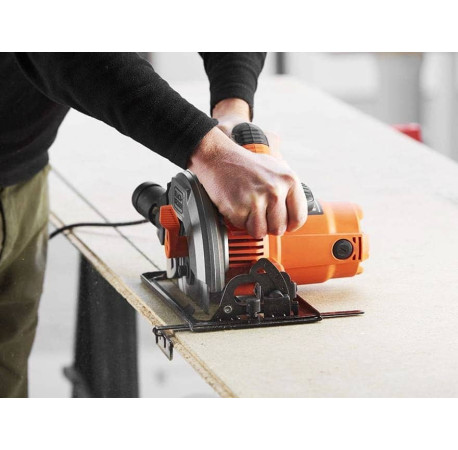 Пила дисковая сетевая 190мм 1500Вт Black+Decker CS1550 цена