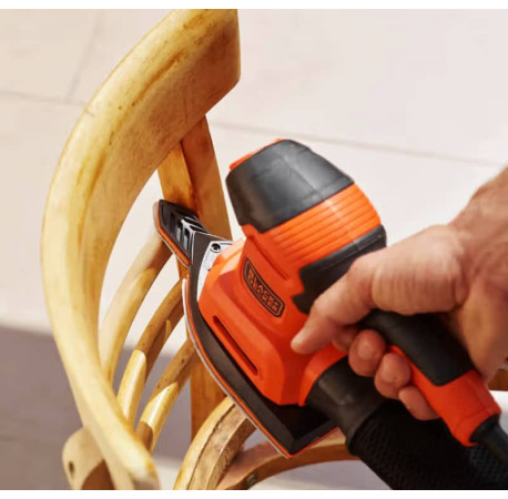 Шліфмашина вібраційна мережева 200Вт Black+Decker BEW200 вартість