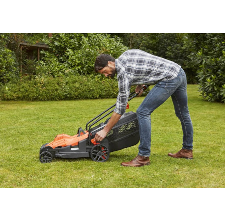 Газонокосарка електрична 1.4кВт Black+Decker BEMW461BH у Львові