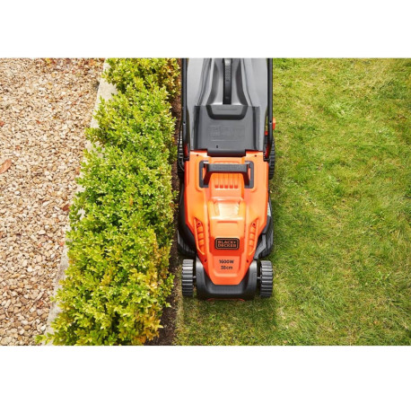 Газонокосарка електрична 1.6кВт Black+Decker BEMW471ES з іншого ракурсу