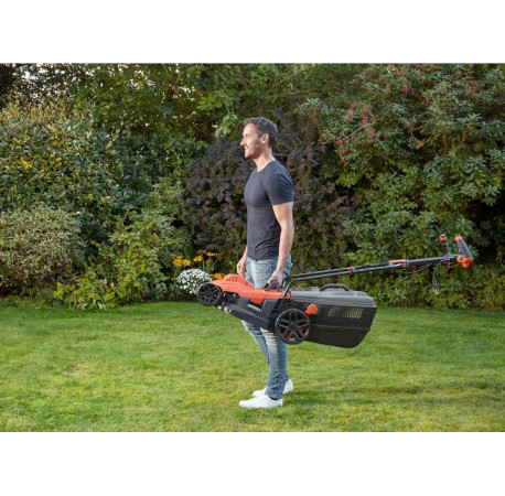Газонокосарка електрична 1.6кВт Black+Decker BEMW471ES вартість