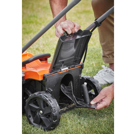Газонокосарка акумуляторна 32см Li-lon 36В 2.5Аг Black+Decker BCMW3336L1 вартість