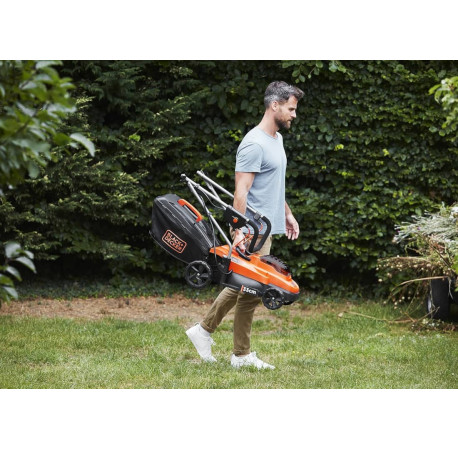 Газонокосарка акумуляторна 32см Li-lon 36В 2.5Аг Black+Decker BCMW3336L1 