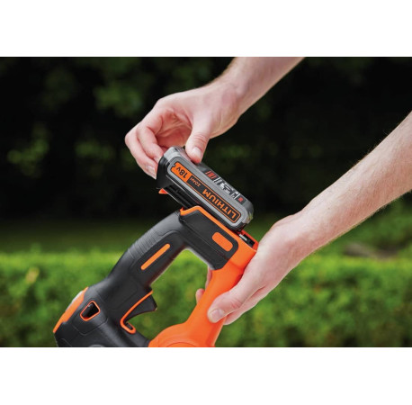 Кущоріз акумуляторний Li-Ion 18B 2Аг Black+Decker GTC18452PC в магазині Tools DeWalt