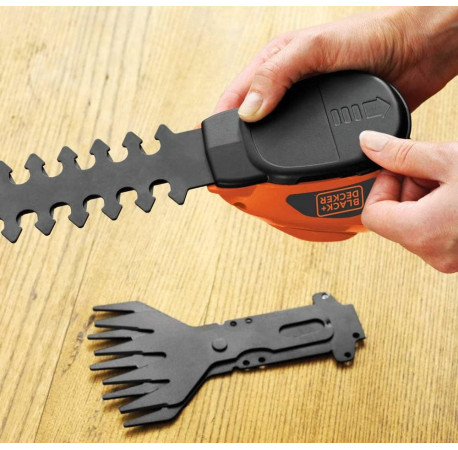 Кущоріз-ножиці акумуляторні Li-Ion 7.2B Black+Decker GSL700KIT з доставкою