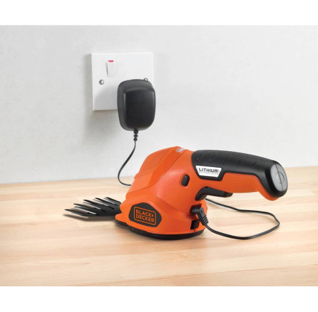 Ножницы аккумуляторные Li-Ion 3.6B Black+Decker GSL200 с другого ракурса