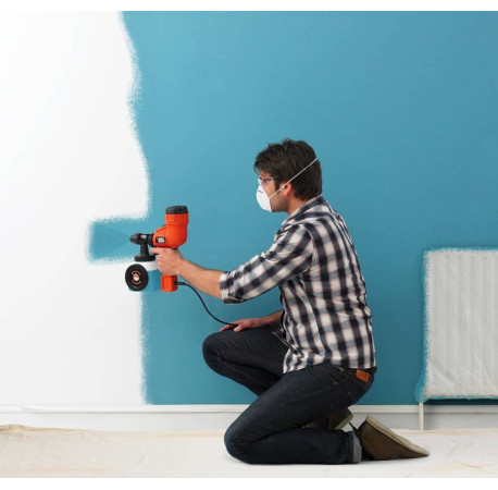 Фарбопульт електричний 400Вт 1.2л Black+Decker HVLP200 каталог