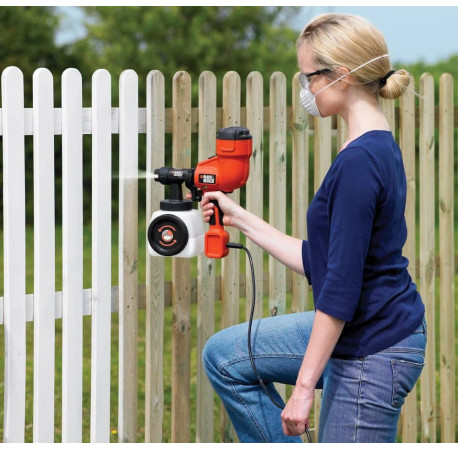 Фарбопульт електричний 400Вт 1.2л Black+Decker HVLP200 у Львові