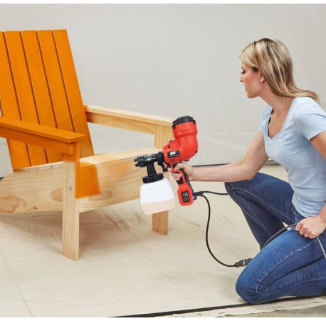 Фарбопульт електричний 400Вт 1.2л Black+Decker HVLP200 