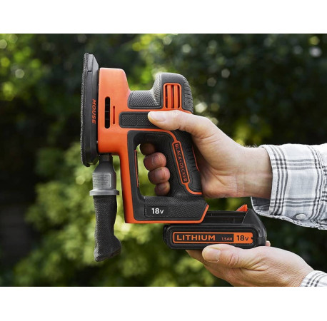 Набір з двох акумуляторних інструментів Li-lon 18В 1.5Аг Black+Decker BCK23S1S 