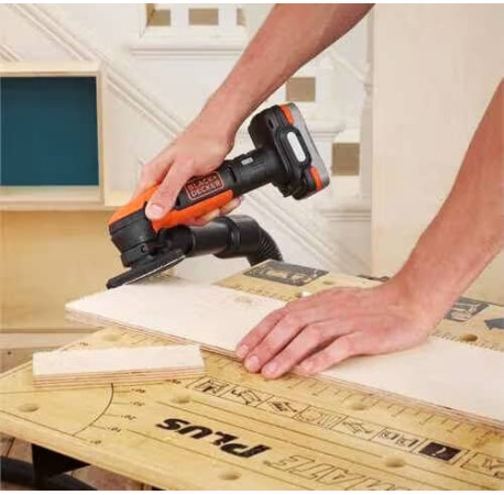 Набір з двох акумуляторних інструментів Li-lon 12В 1.5Аг Black+Decker BDCK121S1S фото
