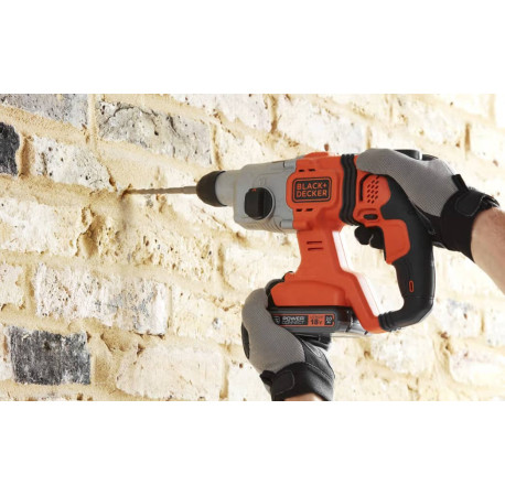 Перфоратор акумуляторний SDS-Plus Li-lon 18В 1.2Дж Black+Decker BCD900B 