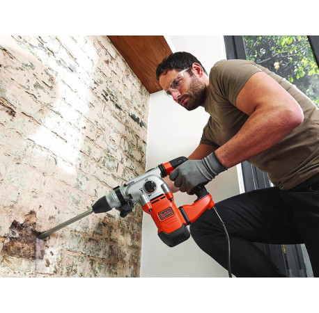 Перфоратор сетевой SDS-Plus 1250Вт 4.4Дж Black+Decker BEHS03K фото