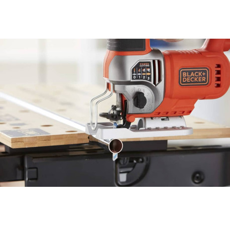 Пила лобзиковая сетевая 650Вт Black+Decker BES610 стоимость