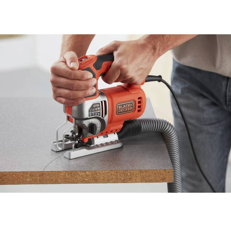 Пила лобзиковая сетевая 650Вт Black+Decker BES610 фото