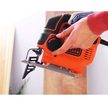 Пила лобзиковая сетевая 620Вт Black+Decker KS901PEK купить