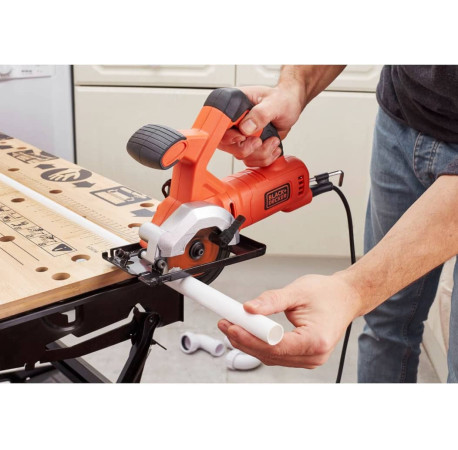 Пила дискова мережева 85мм 400Вт Black+Decker BES510 в магазині Tools DeWalt