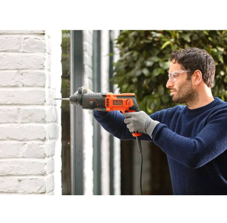 Перфоратор ударний SDS-Plus Black+Decker BEHS01K фото