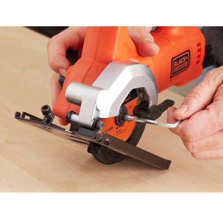 Пила дискова мережева 85мм 400Вт Black+Decker BES510 В Тулс ДеВолт