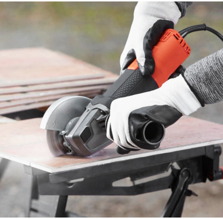 Шліфмашина кутова Болгарка мережева 125мм 900Вт Black+Decker BEG220 ціна