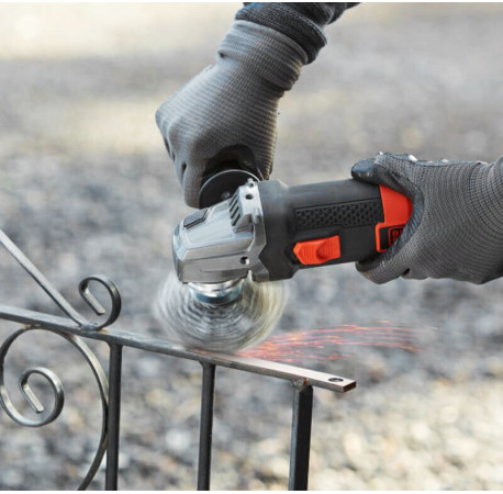 Шліфмашина кутова Болгарка мережева 125мм 900Вт Black+Decker BEG220 в магазині Tools DeWalt