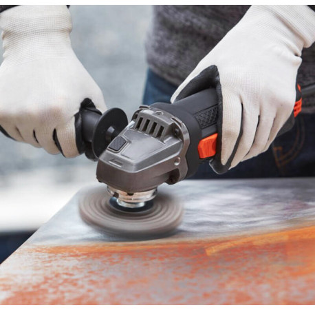 Шліфмашина кутова Болгарка мережева 125мм 900Вт Black+Decker BEG220 В Тулс ДеВолт