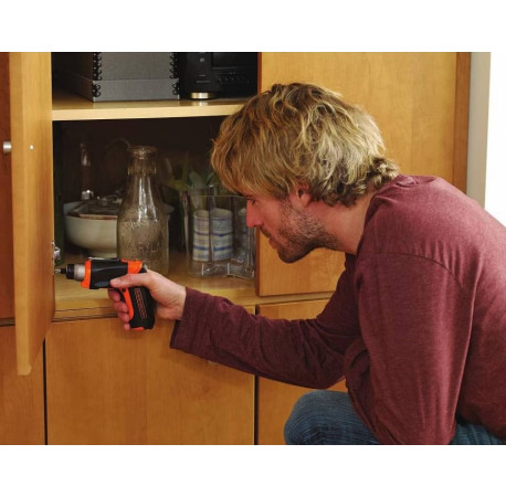 Отвертка аккумуляторная BLACK+DECKER CS3653LC с доставкой