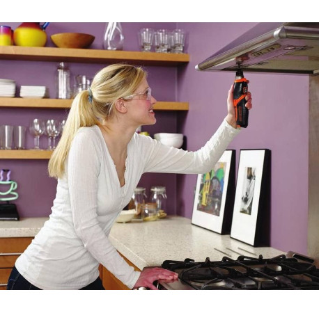 Отвертка аккумуляторная BLACK+DECKER CS3653LC с другого ракурса