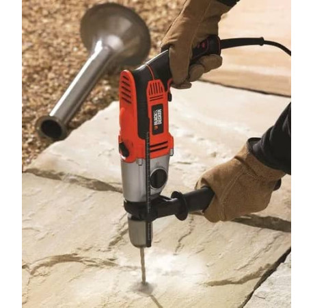 Дриль мережевий ударний 850Вт 62Нм Black+Decker KR8542K купити