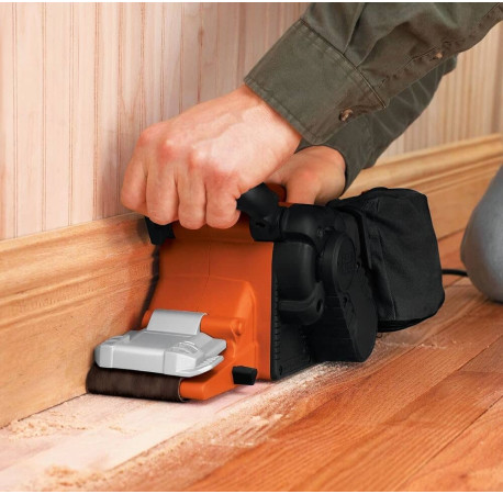 Шлифмашина ленточная сетевая 720Вт Black+Decker KA88 цена