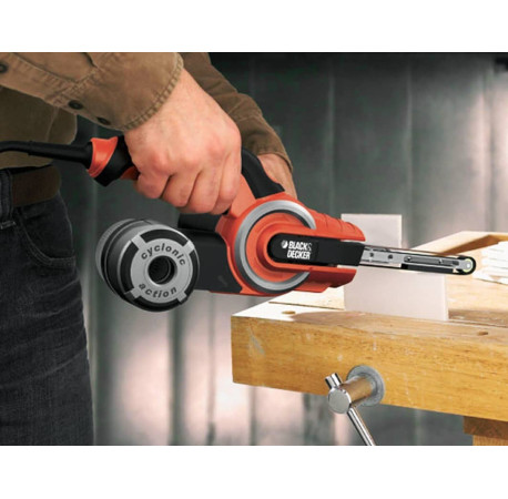 Напильник электрический сетевой 400Вт Black+Decker KA902EK с другого ракурса