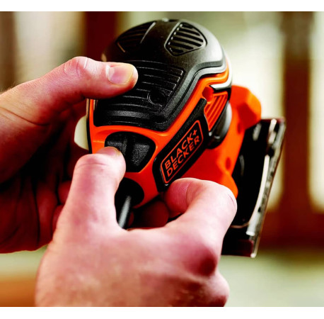 Шліфмашина вібраційна мережева 220Вт Black+Decker KA450 купити