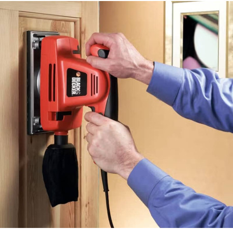 Шліфмашина вібраційна мережева 310Вт Black+Decker KA274EKA В Тулс ДеВолт