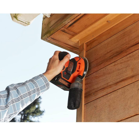 Шлифмашина эксцентриковая аккумуляторная Li-Ion 18В 125мм Black+Decker BDCROS18N в Тулс ДеВолт