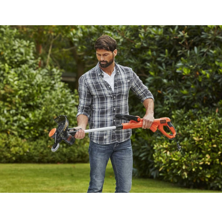 Тример електричний 550Вт Black+Decker BESTE630 з іншого ракурсу