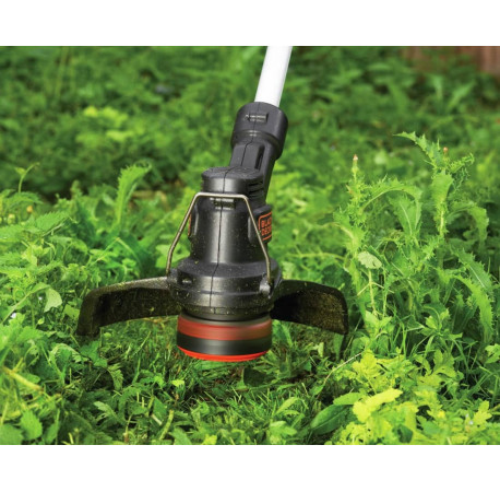 Тример акумуляторний 25см Li-lon 18В 2Аг Black+Decker ST182320 ціна