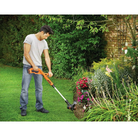 Тример акумуляторний 25см Li-lon 18В 2Аг Black+Decker ST182320 вартість