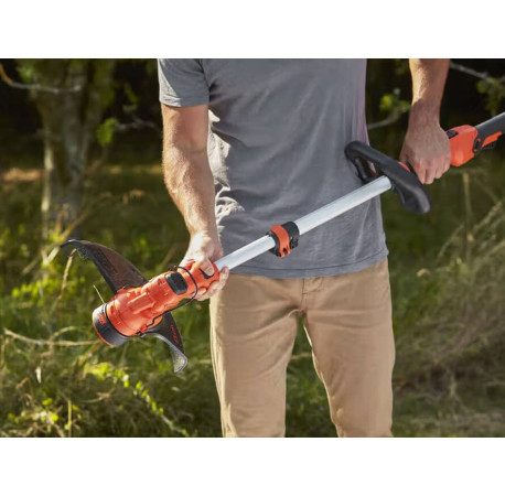 Тример акумуляторний 33см Li-lon 36В 2.5Аг Black+Decker BCSTA536L1 фото
