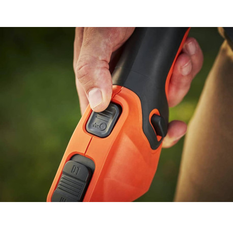 Тример акумуляторний 33см Li-lon 36В 2.5Аг Black+Decker BCSTE636L1 з іншого ракурсу