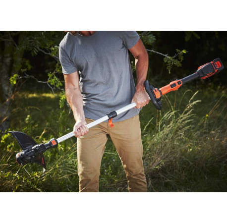 Тример акумуляторний 33см Li-lon 36В 2.5Аг Black+Decker BCSTE636L1 каталог