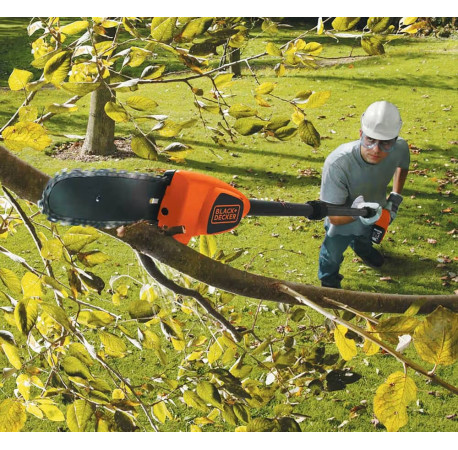 Высоторез аккумуляторный с штангой Li-Ion 18В 2Аг 20см Black+Decker GPC1820L20 с доставкой
