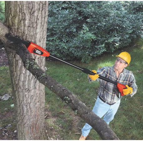 Высоторез аккумуляторный с штангой Li-Ion 18В 2Аг 20см Black+Decker GPC1820L20 стоимость