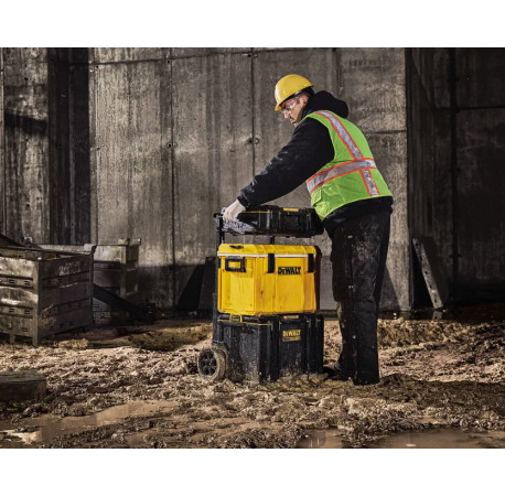 Ящик TOUGHSYSTEM 2.0 DeWALT DWST83294-1 з іншого ракурсу