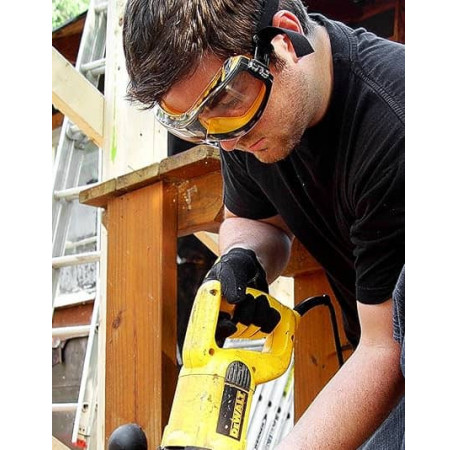 Очки защитные Concealer закрытые прозрачные AS-AF DeWALT DPG82-11D в Тулс ДеВолт