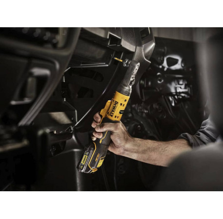 Гайковерт кутовий ключ-храповик акумуляторний 12В XR Li-lon 75 Нм DeWALT DCF500N з іншого ракурсу