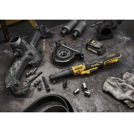 Гайковерт кутовий ключ-храповик акумуляторний XR Li-lon 18В 1.7Аг 102Нм DeWALT DCF510E2G каталог